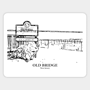 Old Bridge - New Jersey Magnet